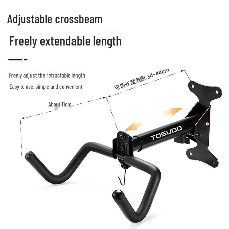 Supporto da Parete Regolabile per Bicicletta