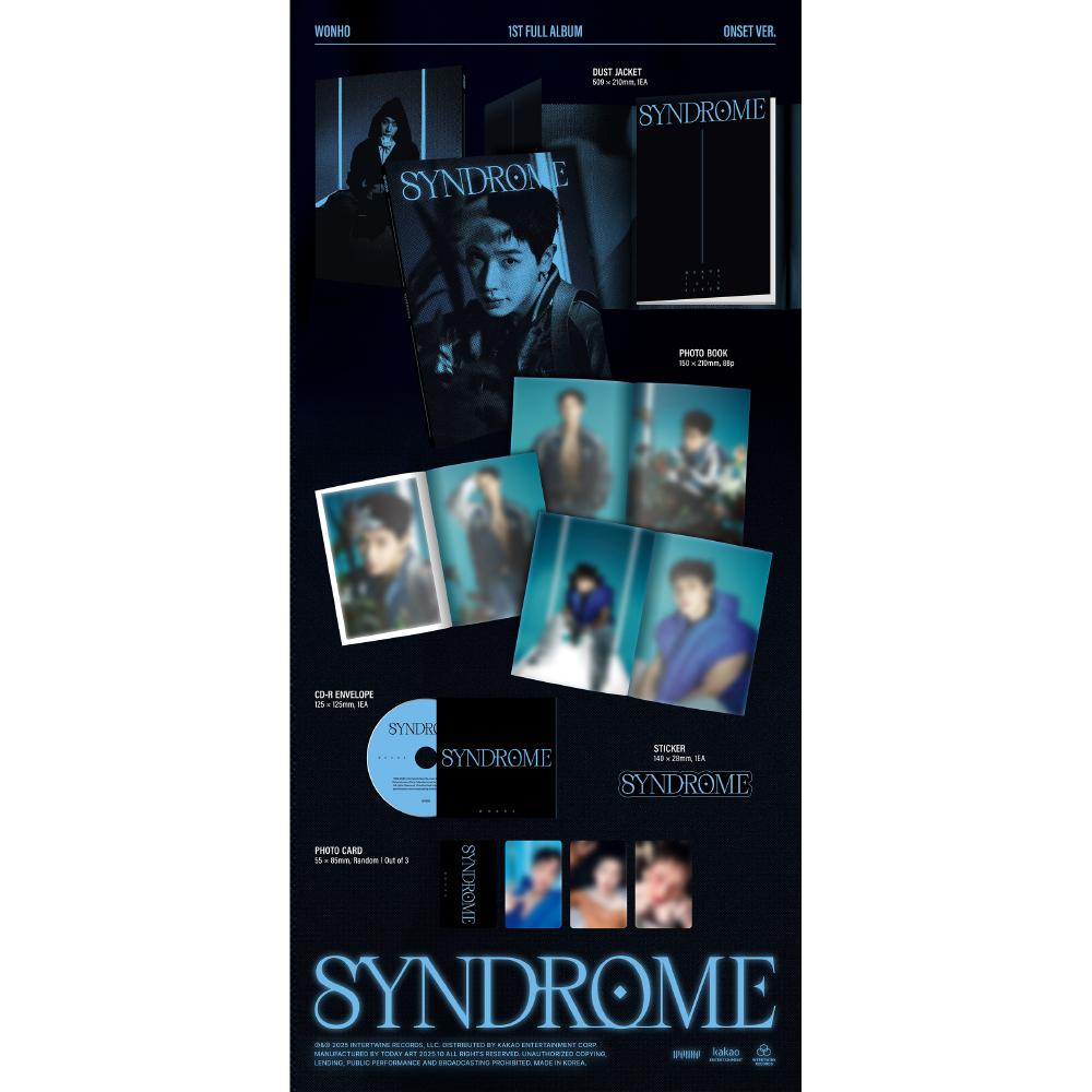 Pre-order WONHO 1st Full Album SYNDROME & POB