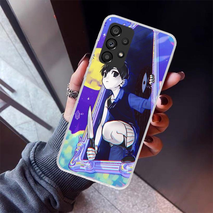 

Game O-Omori Cartoon Phone Case For Samsung Galaxy A12 A52S A42 A32 A22 A51 A50 Note 20 Ultra 10 S10 Plus A71 A70 A31 A30 A10S G Samsung A72