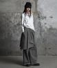 Jenyujeu Layers Wrap Sweatpants - Ash Gray
