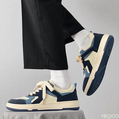 Nieuwe Lente Herfst Casual Comfortabele Canvas Schoenen Modieuze Veelzijdige Herenschoenen Eenvoudige Ademende Heren Flats