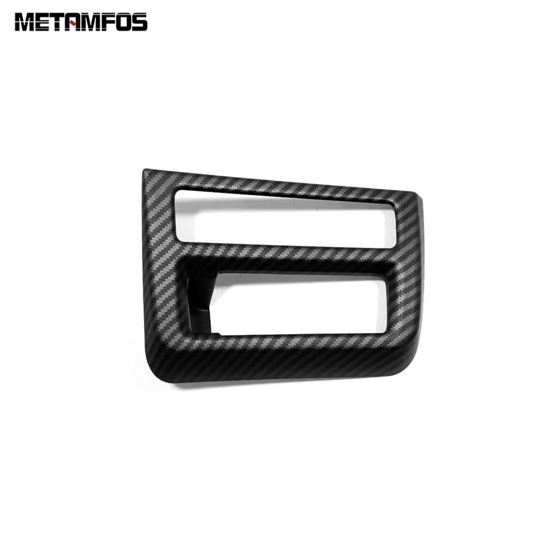 Head Light Lamp Adjustment Switch Cover Trim For Hyundai Sonata 2024 2025 2026 Carbon Fiber Bezel Sticker Interior Accessories