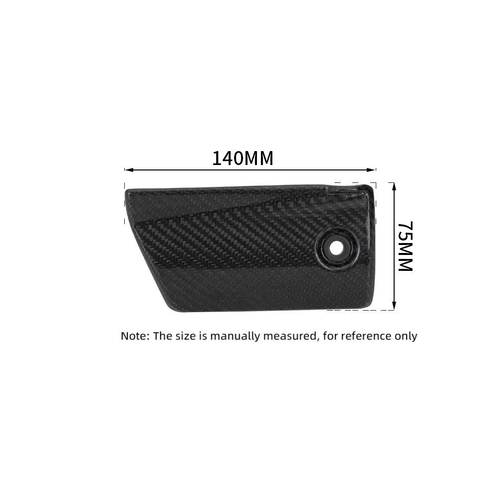 CRF300L Carbon Fiber Exhaust Tailpipe for Modified Muffler