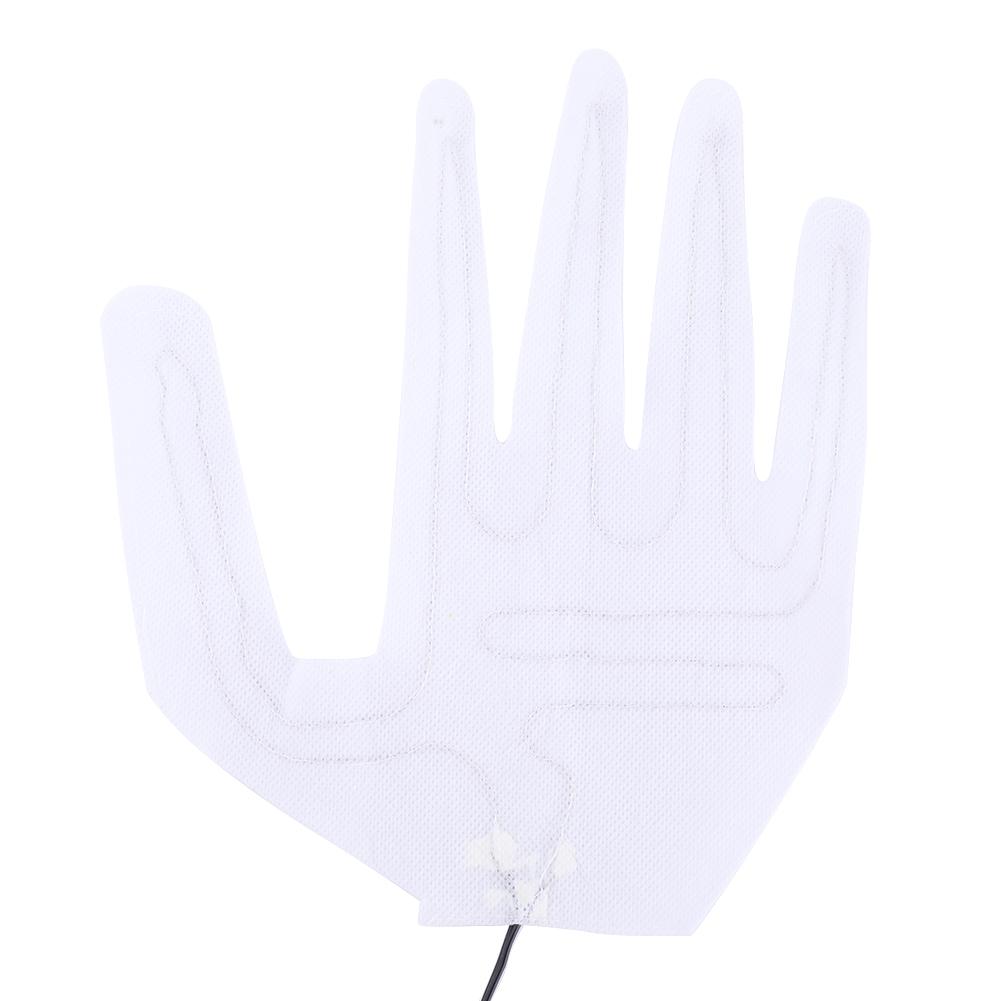 Heating Pad Electric Heating Film Glove Heating Sheet Xmas Gift USB Heated Gloves Pad Glove Heating Sheet for Ski Hiking