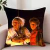 B-Back to the F-Future Movie Pillow Case Decor Protective Covers Comfortable soft for Sofa Living Room Home office