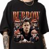 Joe Burrow Bootleg Vintage 90ndate Unisex T-särk, Retro Joe Burrow Merch Tee