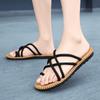 Scarpe Estive alla Moda Sandali da Uomo Piatte Comode Antiscivolo Ciabatte da Spiaggia Infradito da Uomo Ciabatte da Passeggio per Famiglia per Uomo