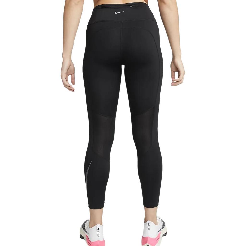 Nike Mid-Rise 7/8 Running Leggings With Pockets Women Leggings Black DX0948-010