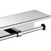 Juyuan Stainless Steel Toilet Paper Holder with Phone Shelf