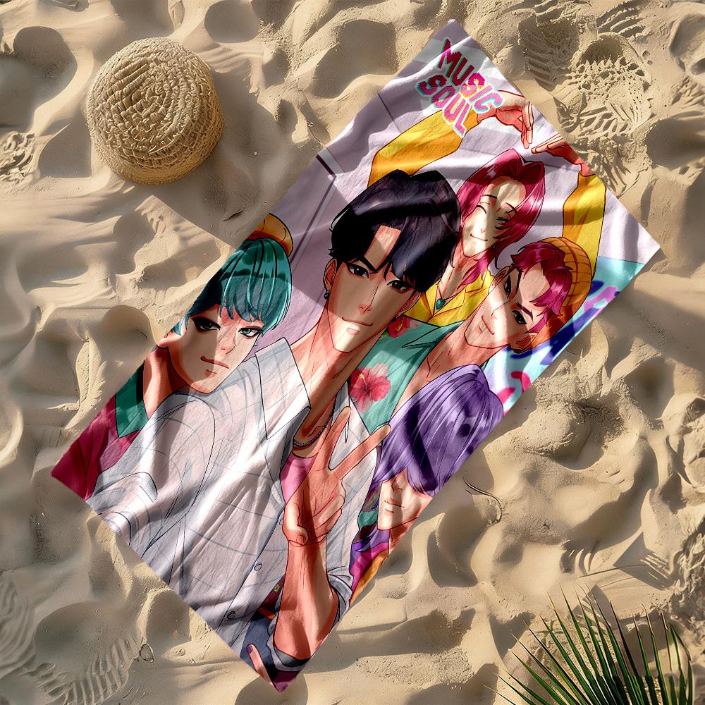 Saja Boys Beach Towel Quick-Dry Soft Microfiber Comfortable Lightweight Portable for Swimming,Beach,Camping, Travel, Beach Accessories,Gym