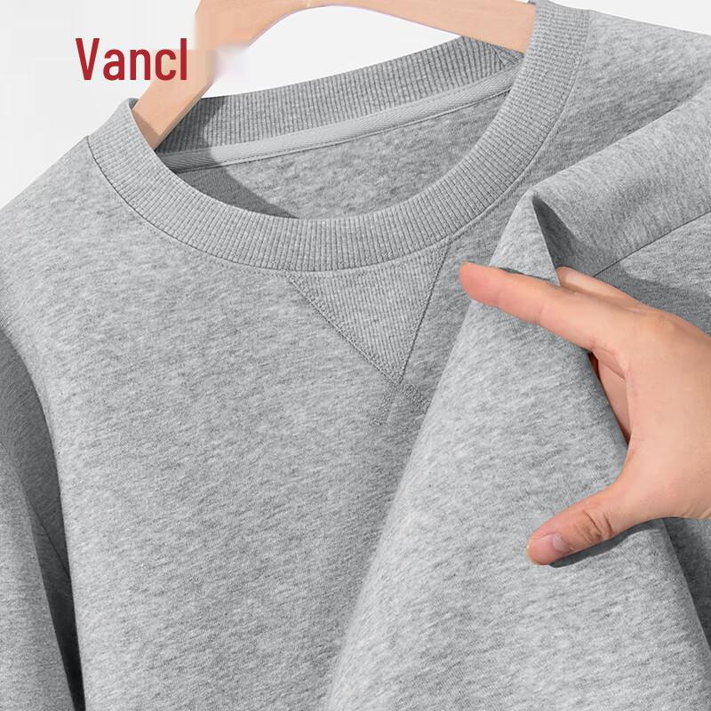 

VANCL Men s Casual Loose-Fit V-Neck Long Sleeve Sweatshirt 3XL