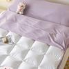 Portable Stain-Proof Cotton Sleeping Bag: Detachable, Solid Color Duvet Cover with Bed Sheet for Travel and Hotel Stays.