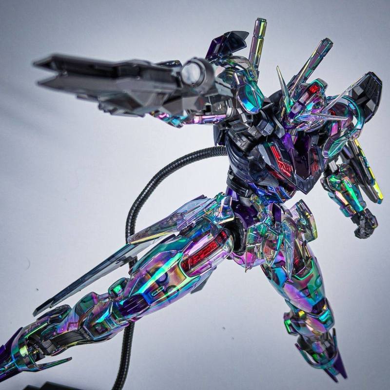 1/100 Scale Kunlun FM Aerial Laser Holographic Craftsmanship The Witch from Mercury Kunlun Domestic Version Assembly Model