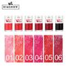 Nicht verblassende Lippenfarbe Lipgloss Lipgloss Matt Langanhaltend Lippenwangen Dual-U