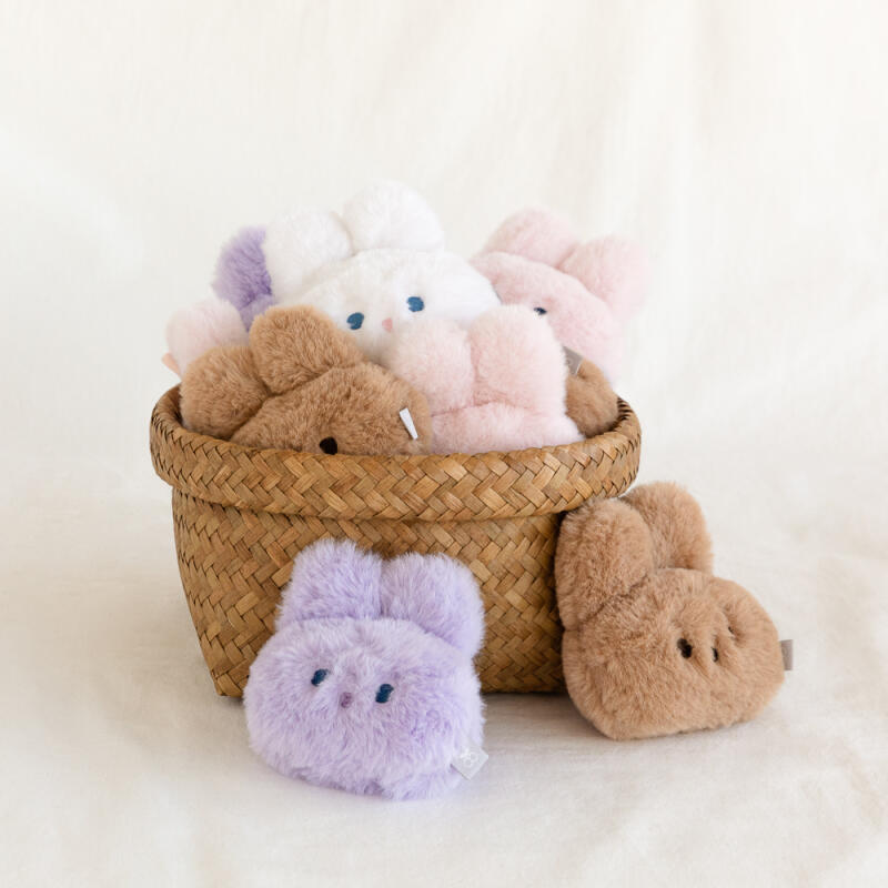 Пушистый брелок Пейо 4 цвета pink