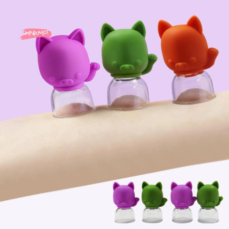 1/3Pcs Silicone Vacuum Suction Cupping Cups for Massage Facial Skin Lifting Body Leg Arm Back Shoulder Muscle Therapy