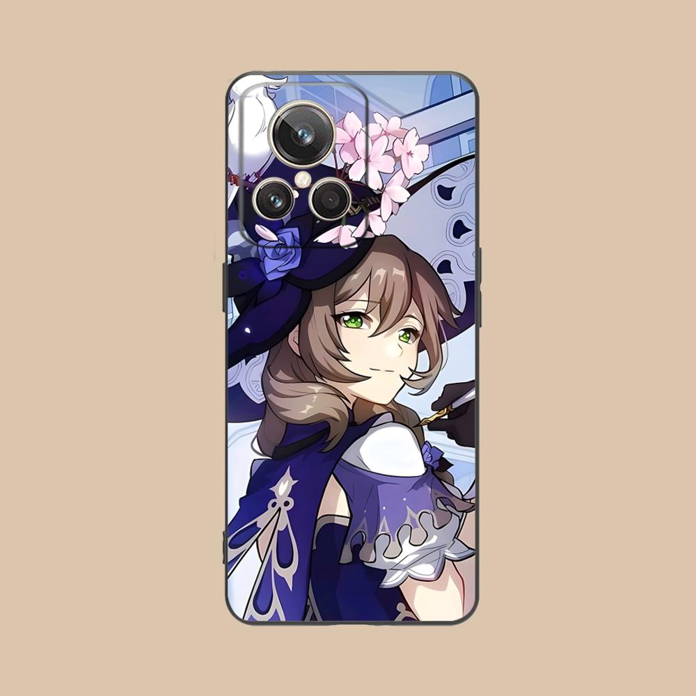 Game GI Lisa Mobile Phone Case for Realme GT 8 Neo Pro C75 73 71 C67 65 C55 53 C35 31 C20 15 Colorful Printing Cover Pretty