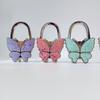 Fashion Butterfly Handbag Hook for Women Portable Foldable Table Hanger Durable Creative Purse Hook for Table