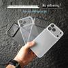 Star Universe Ultra-Thin Frosted Orange Case for iPhone 17 Pro Max - Fingerprint-Proof PP Protection.