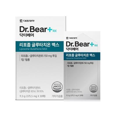 Daewoong Pharmaceutical Dr. Bear Liposomal Glutathione Max 30 Sheets