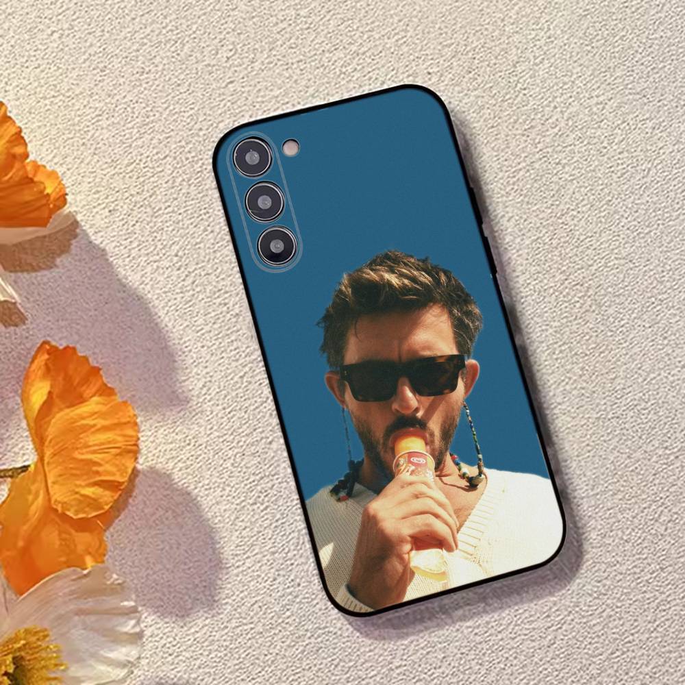 Funda de Teléfono del Actor Jonathan B-Bailey Para Samsung Galaxy A73,A72,A71,A70,A53,A52,A51,Otros Funda Negra Suave