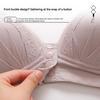 Large Size Breathable Adjustable Ladies Bra Push Up Beautiful Back Thin Section Without Steel Ring Breastfeeding Mom Underwear