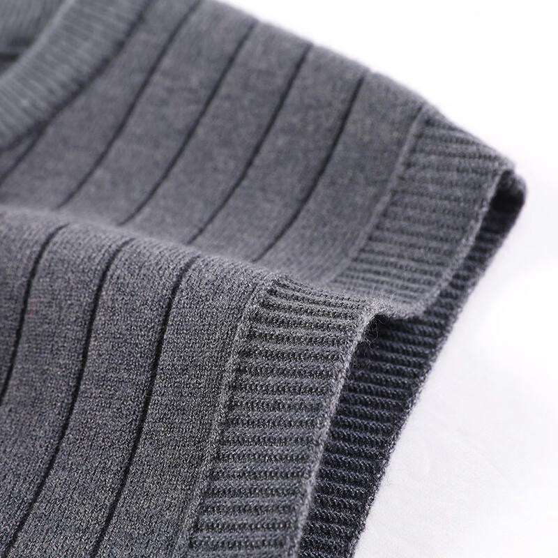 Men's Antonio Wool Blend Ribbed Sweater Vest