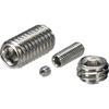 TRUSCO Hexagon Socket Set Screw Recessed Tip Stainless Steel M3 X 4 20 Pieces F001-00304