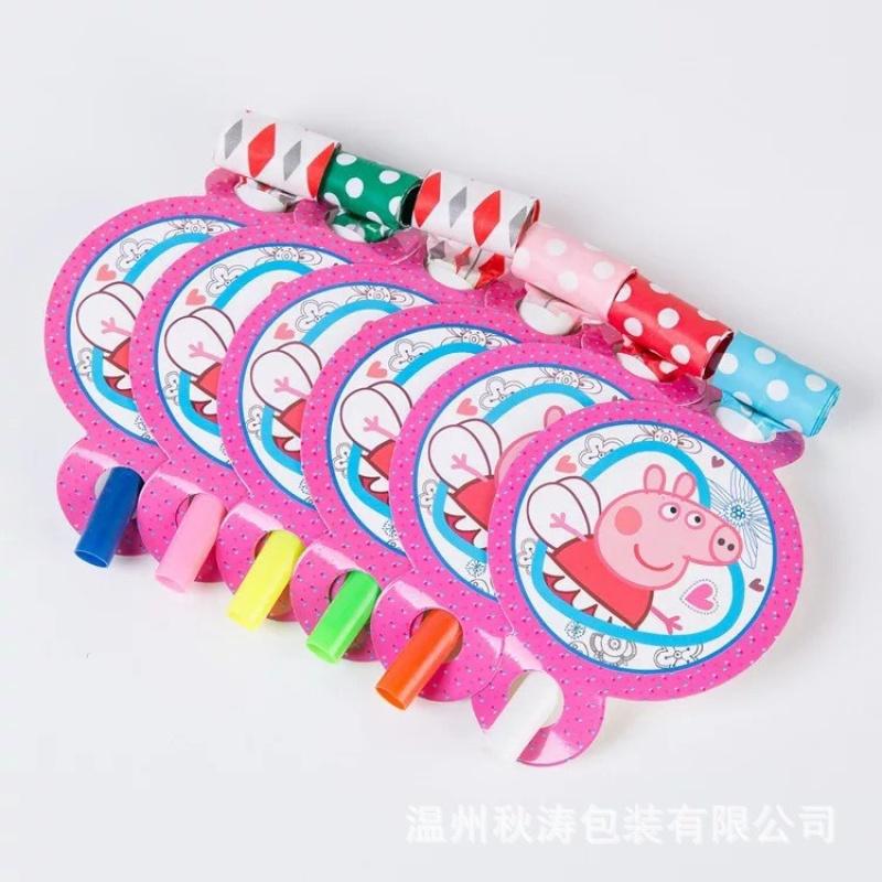Festival Party Decorations Supplies Peppa Pig Theme Home Decor Birthday Party Decoration Set