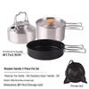 Outdoor Stainless Steel Camping Cookware Set