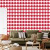 Harlequin Diamonds Wallpaper Coral, Fine Detail for Living Room and Bedroom 50x1000