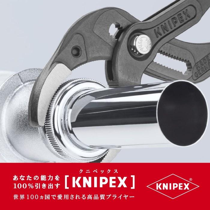 Knipex Pipe Pliers 8101-250 (Red/Silver)