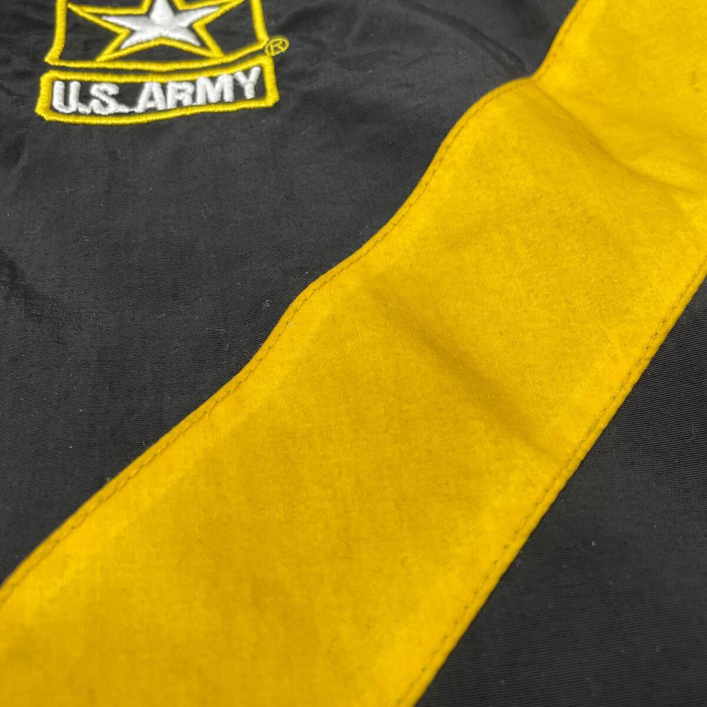 U.S.ARMY Black X Yellow APFU Nylon Jacket Jacket L blackUsed