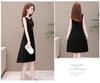 2025 Summer Sleeveless Modal A-line Dress - Loose Fit, Large Size
