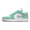 Nye Barn Air Jordan 1 Low 'New Emerald' Sneakers DO8244-301