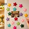 Home Decor Refrigerator Magnet 2Pcs 3D Star Magnet, Resin Shape Fridge Shaped Magnets Magnetic Decoration for Kitchen Office Whiteboard Cabinet