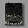 Vintage L-Lords Of The R-Rings The Journey Ring T-Shirt for Men 100% Cotton T Shirt  Short Sleeve Tee Shirt Plus Size Clothing
