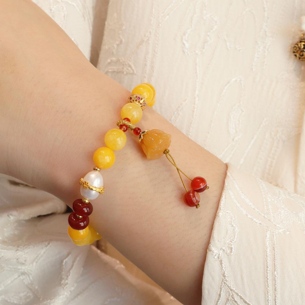 Bracelet Women's Retro Agate Braceletfashion Women Daily Jewelry Gift