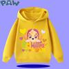 PAW Patrol 2026 New Kids Hooded Sweatshirt for Boys, Girls' Casual Shirt with Cartoon Print
