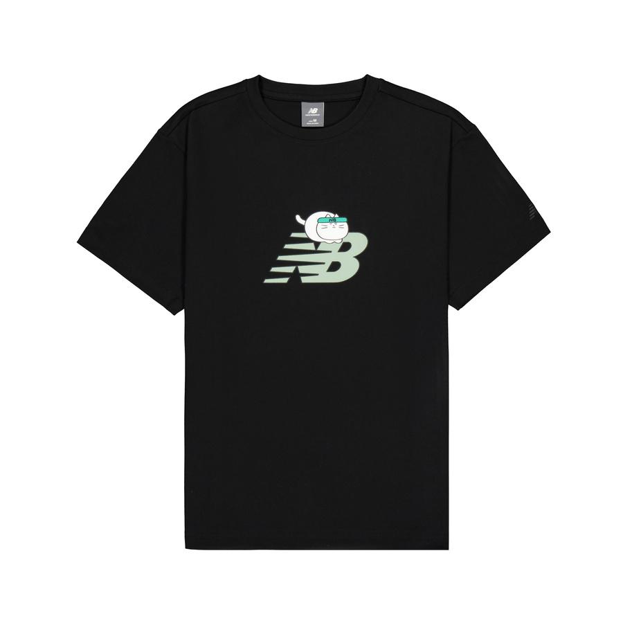 Футболка New Balance Унисекс Черная AMT52340-BK XL
