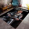 Johnny Hallyday: Le Phénix carpet Living room and bedroom mats printing Art Protective pad Room