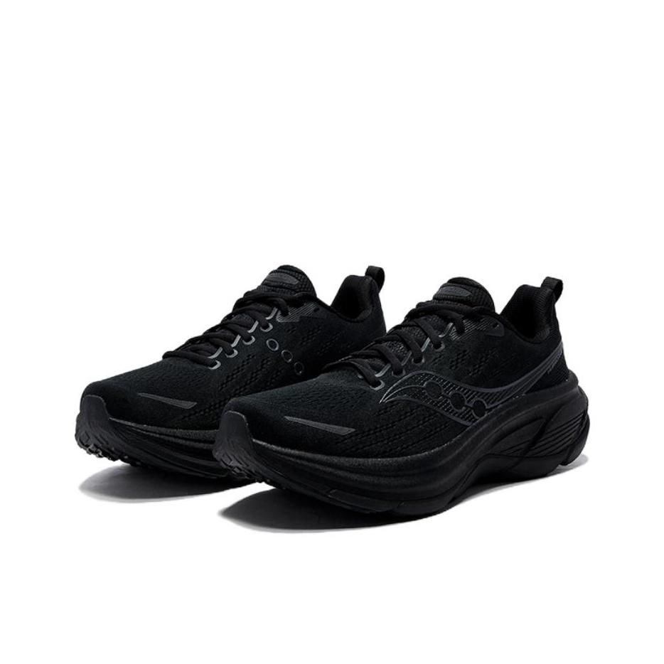 Saucony Hurricane 25 Comfortable Soft Running Shoes Unisex Running Shoes Black S21026-501