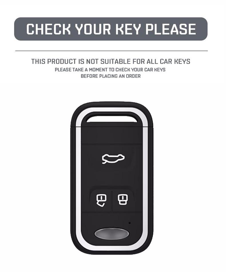 Car Remote Key Case Fob Shell Cover Zinc Alloy For Chery Arrizo 5plus Gx 7e Tiggo 5 3 4 6 8 5x Protector Keychain Accessories  LL2