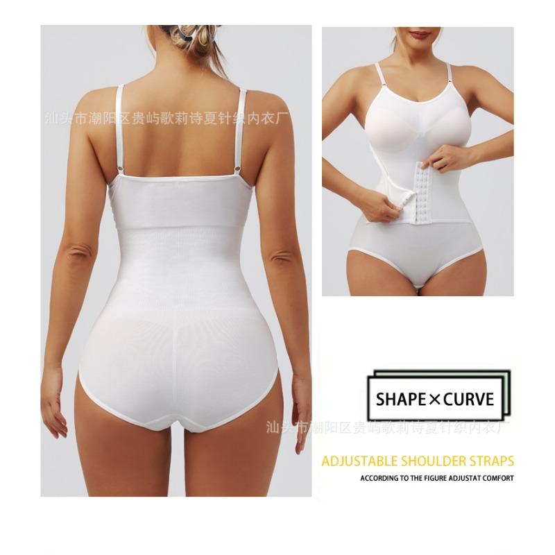 Postpartum Shaping Bodysuit for Women: High-Waisted, Strapless, Tummy-Tucking, Button-Up, Waist-Slimming, Body-Shaping Garment