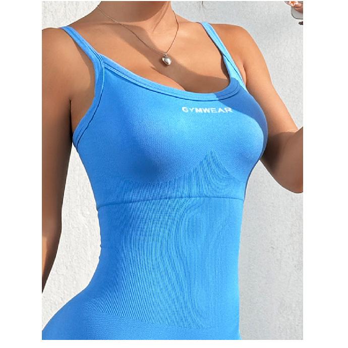 Seamless One-Piece Fitness Suit Women'S Quick Drying Peach Hip Thread Jumpsuit Yoga Suit Sports Tight Jumpsuit Women