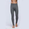 Yousheng Men Pants Elastic Waist Thermal Insulation Long Johns Solid Color Travel Work School Bottoming Trousers Pajamas Trousers