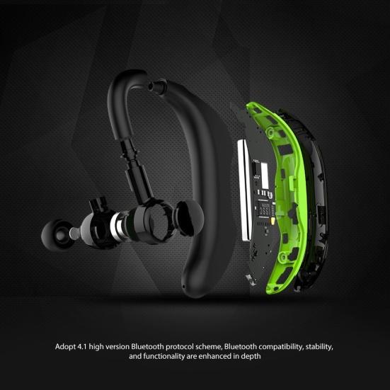 1Pc f600 Drahtlose Bluetooth-kompatibel Hände-freies Ohrbügel Kopfhörer Sport Business Headset