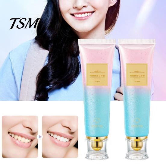 Enamel-safe Whitening Toothpaste 1/2Pcs 100G Teeth Nicotinamide Men Women Bad Tea Stain Removal Breath Gums Care Deep Cleaning Brightening