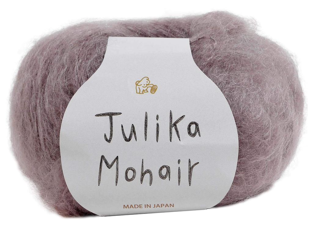 Puppy Yurika Mohair Medium Pack of 203 Yarn, Weight, Col. 311, Purple, 40g, Approx. 102m, 10,