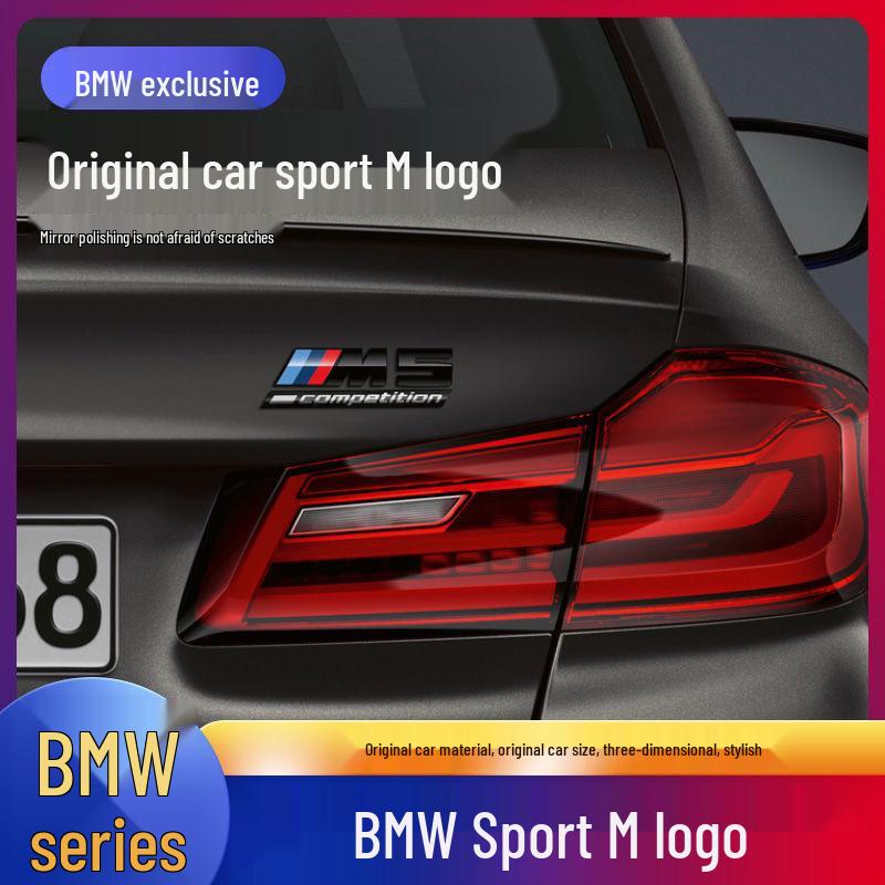 Compatible Grille & Fender Emblem for BMW 1, 3, 5 Series, X1, X2, X5, X6, M3